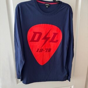 Diesel Men’s Long Sleeve Tee Sz M